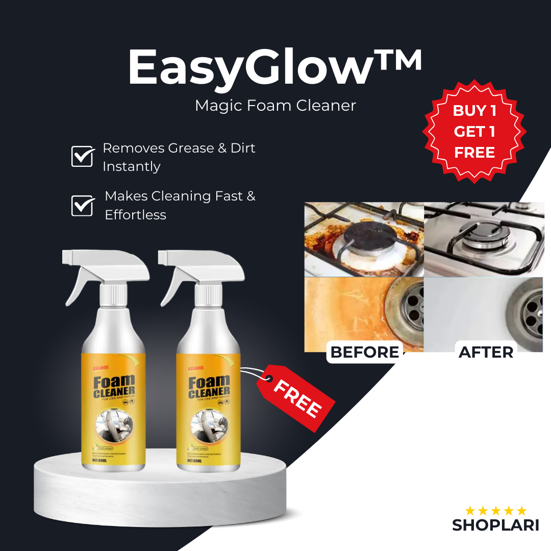 1+1 FREE | EasyGlow™ — Effortless Cleaning That Saves Time and Energy