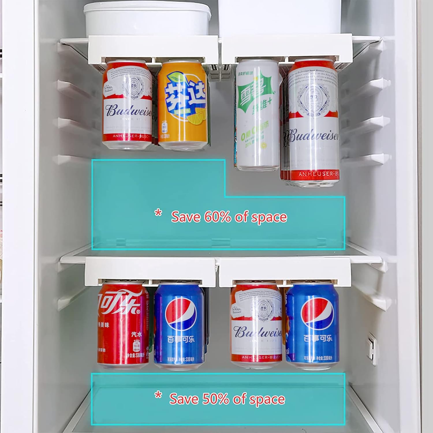 FridgeMate™ – Easily Holds 8 Cans