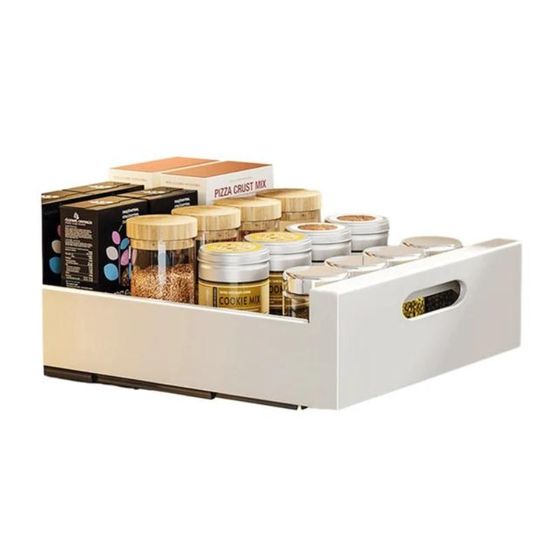 GlideNest™ Organizer – Transform Your Kitchen Chaos into Calm, Reachable Order