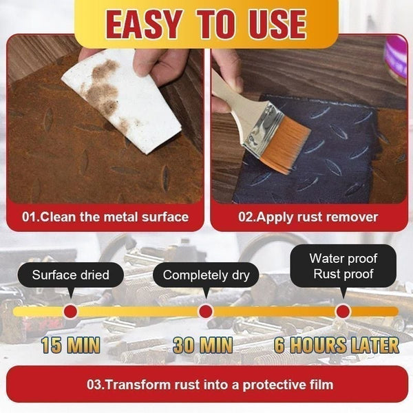 1+1 FREE | RustClean™ Long-lasting Rust Remover