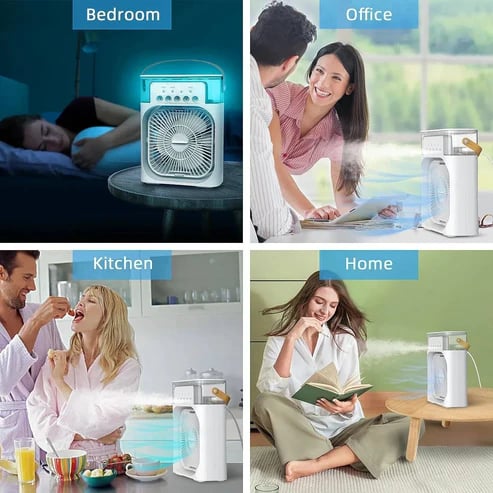 Chillora™ - Portable Air Humidifier Fan Air Conditioner