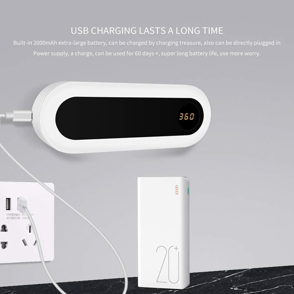 Purette™ - Wall-Mounted Intelligent Toothbrush Holder UV Sterilizer