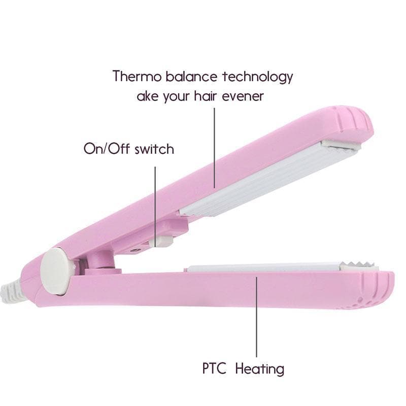 Mini Ceramic Curling Iron™ - Professional Curls, Compact Size