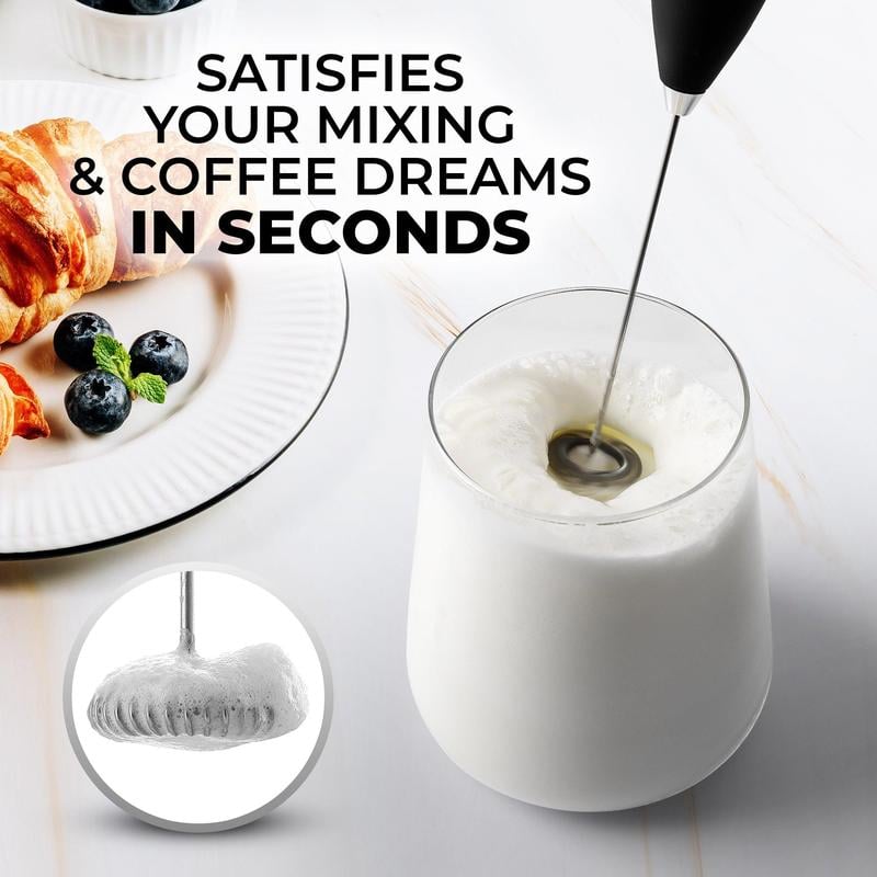 VelviWhip™ — Instant café-quality foam for irresistibly creamy coffee experiences