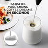 VelviWhip™ — Instant café-quality foam for irresistibly creamy coffee experiences