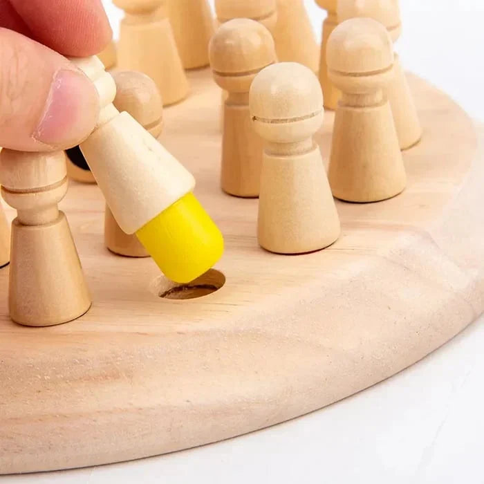 MemoryMeld™ – Wooden Memory Match Stick Chess