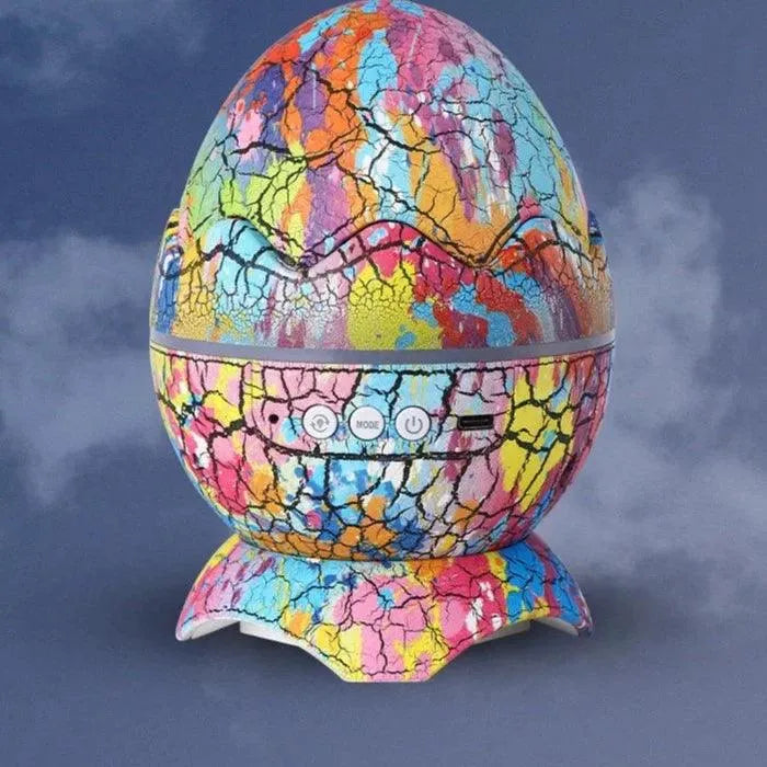 DracoGlow™ – 3-in-1 Galaxy Night Light, Projector & Speaker