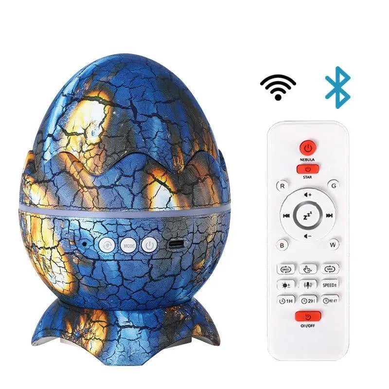 DracoGlow™ – 3-in-1 Galaxy Night Light, Projector & Speaker