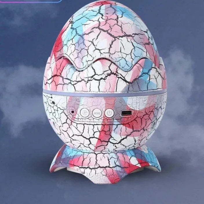 DracoGlow™ – 3-in-1 Galaxy Night Light, Projector & Speaker