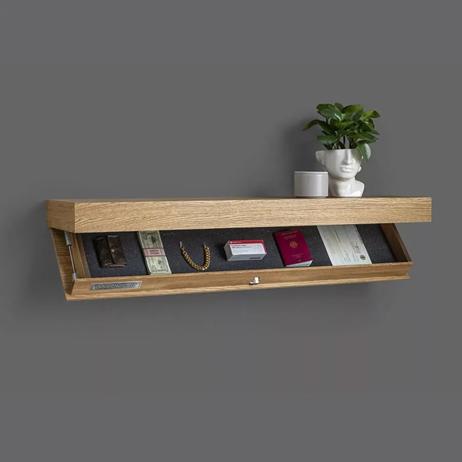 HideShelf™ - Wall Shelf with Secret Compartment