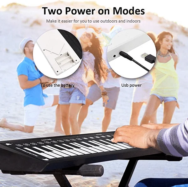 Rollano™ - Handheld Portable Piano
