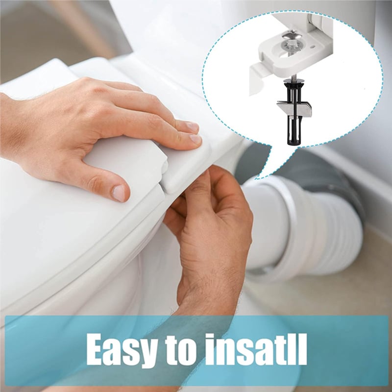 5+5 Free | TightBolt™ Universal Toilet Seat Screw Set!