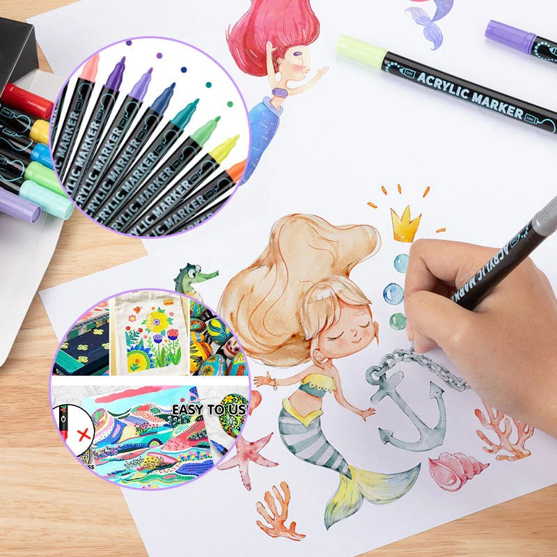 ArtMarker™ — Create Vibrant, Long-Lasting Art That Won’t Smudge or Fade