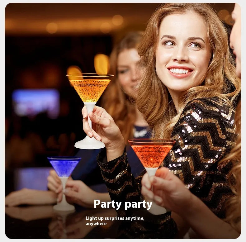 GlasGlo™ - LED Light Wine Glasses