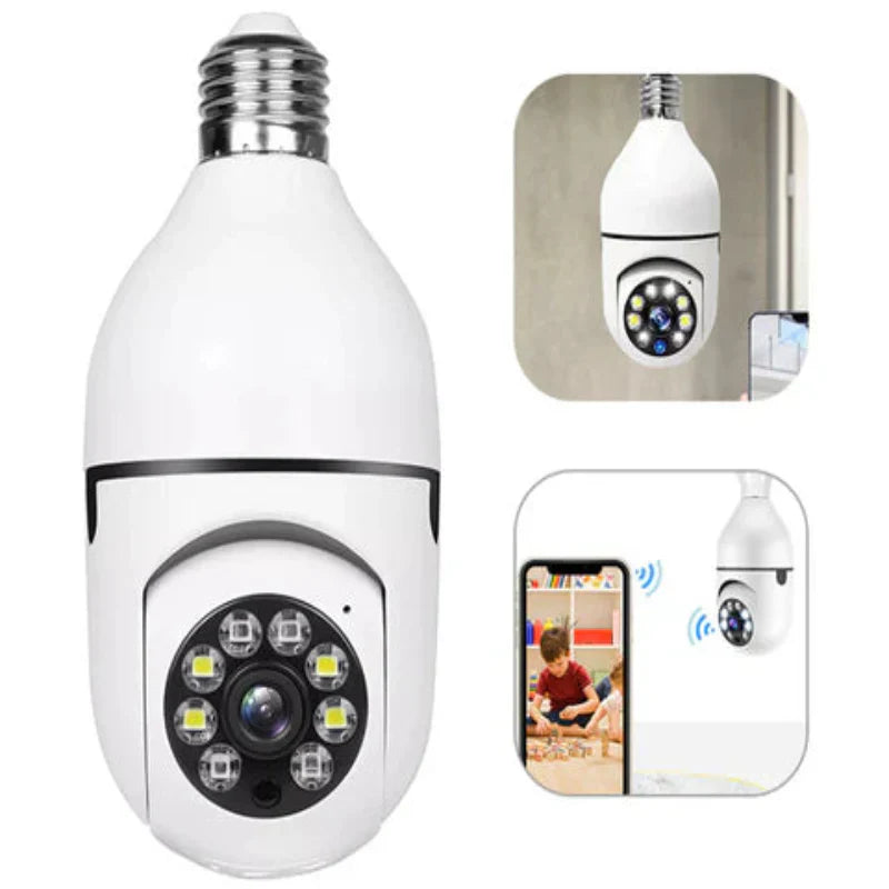 InvisiBulb Cam™ – Discreet Home Surveillance