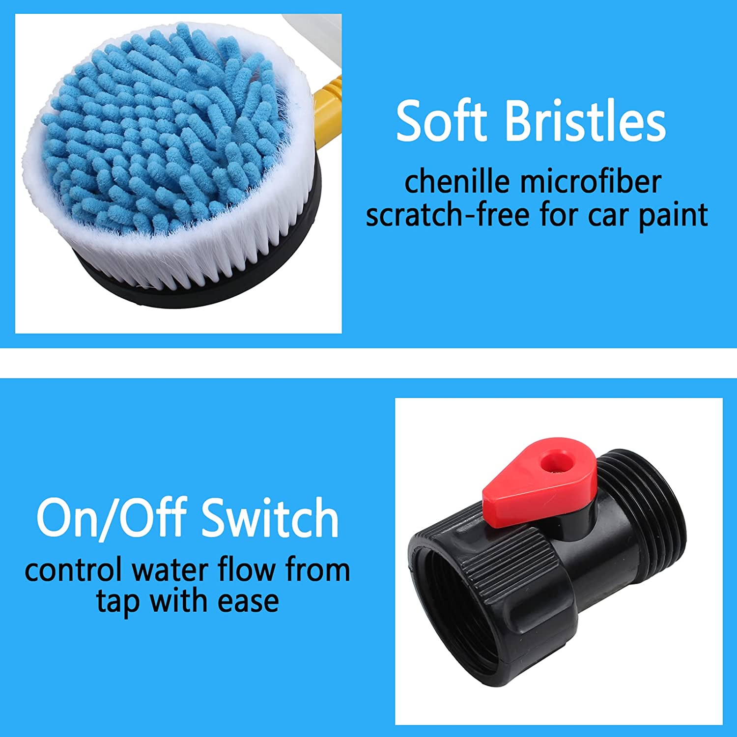 SpinClean™ - New Self-Rotating Car Wash Cloth Unit Motor