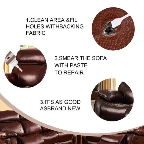 1+1 Free | LeatherGel™ - Advanced Leather Repair Gel