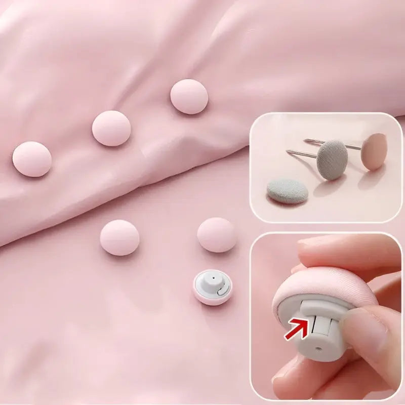 1+1 FREE | SnapNStay™ Clips – Sleep Peacefully Every Night with Perfectly Tucked Sheets