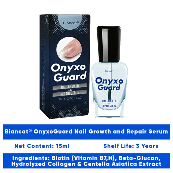 1+1 FREE | Biancat™ OnyxoGuard Nail Growth and Repair Serum — Revitalizes and strengthens nails quickly for healthier, more beautiful nails