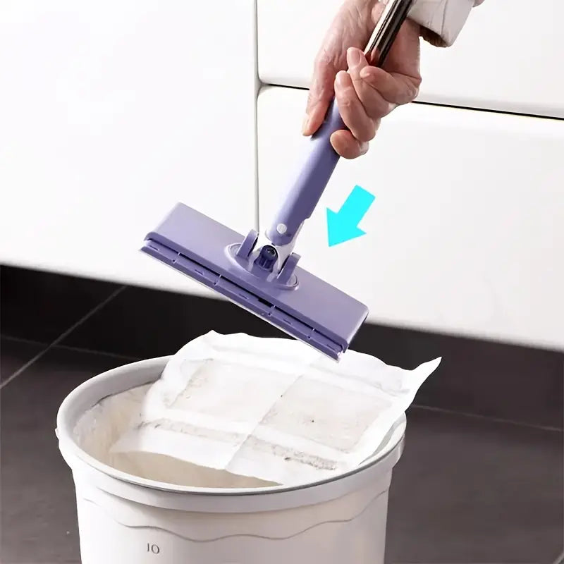 1+1 Free | BuffTowel™ Mop With Automatic Cloth Change Clip