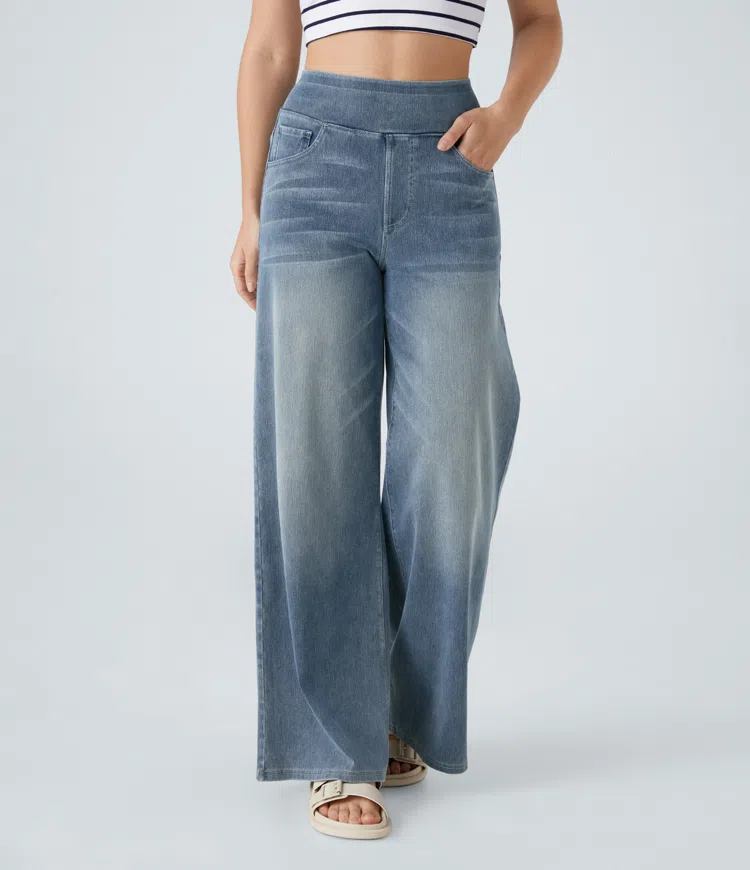 Mel™ - Comfortable High-Waisted Jeans