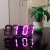 LumaPulse™ 3D LED Wall Clock – Transform Your Space with Stunning Mood-Enhancing Lighting