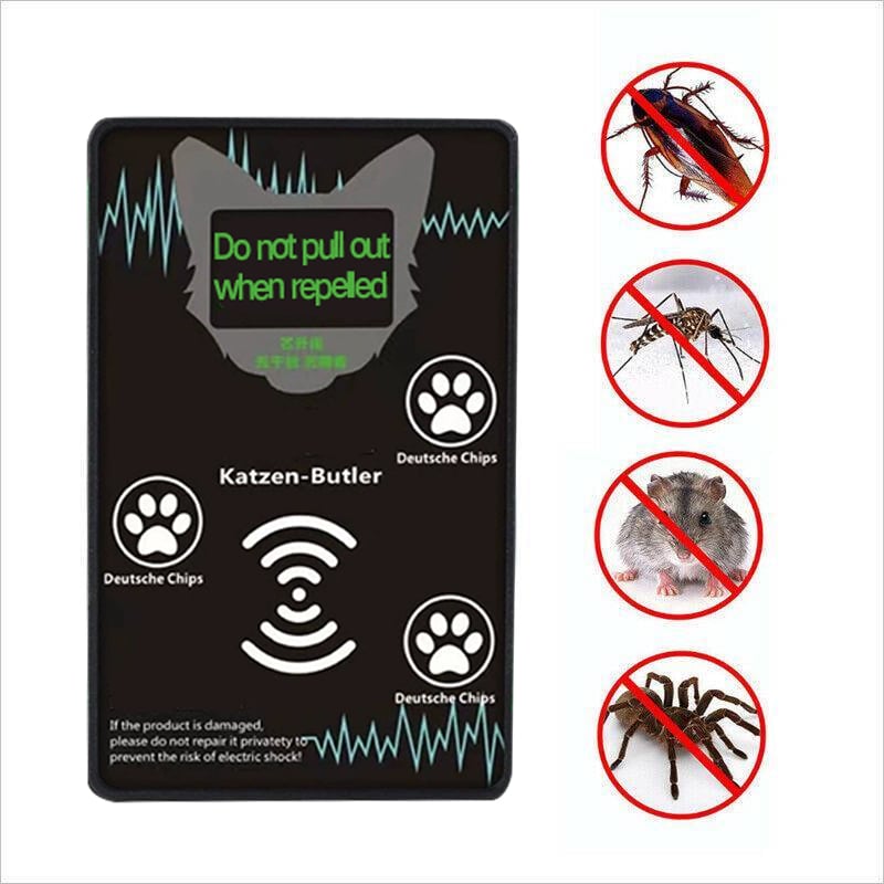 PestGuard™ - Ultrasonic Electronic Mouse and Pest Repeller