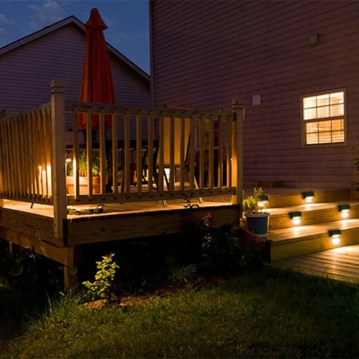 6+2 FREE | SolarPower™ Waterproof Atmospheric and Security Lighting