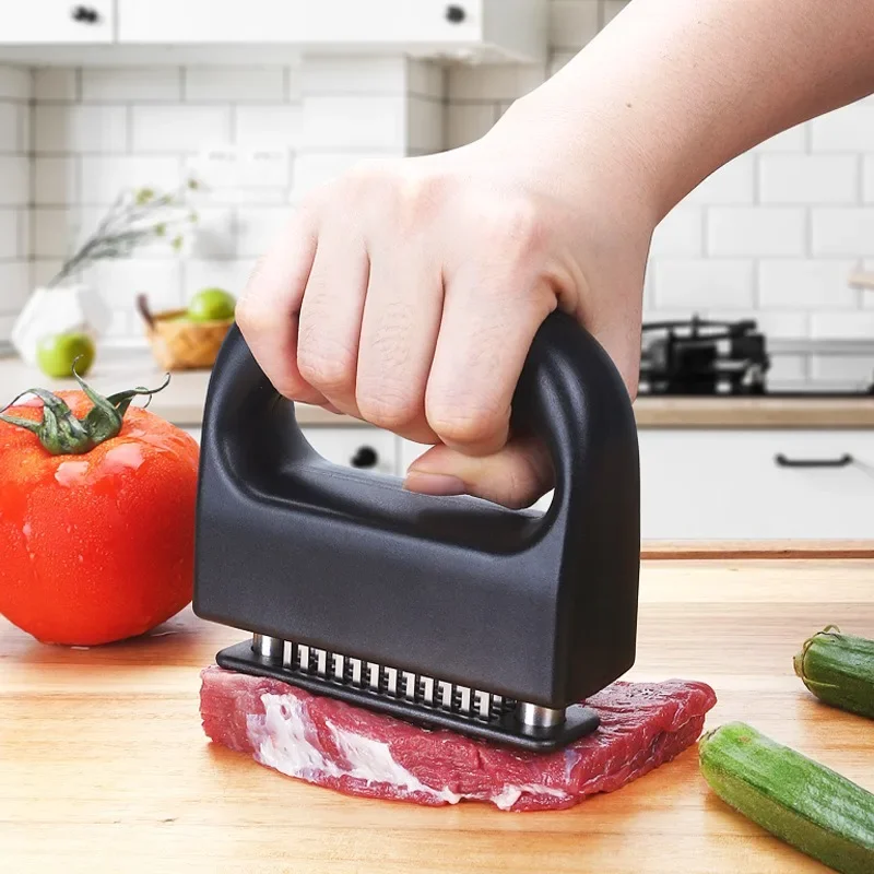 TenderPro™ - 48 Stainless Steel Blades Manual Meat Tenderizer