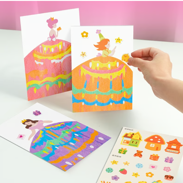 Creative Children's Squeegee Painting Set™ - Effortless Artistic Fun for Children