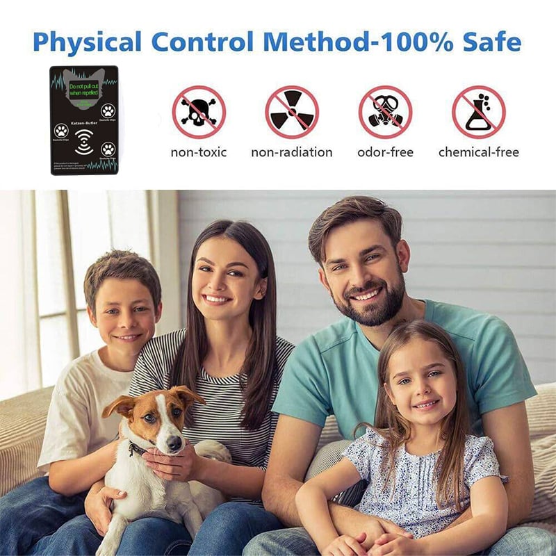 PestGuard™ - Ultrasonic Electronic Mouse and Pest Repeller