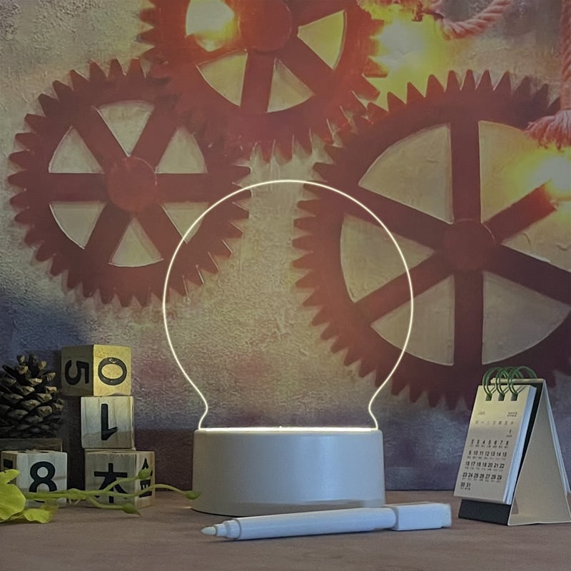 GlowNote™ - Creative LED Night Light Sign