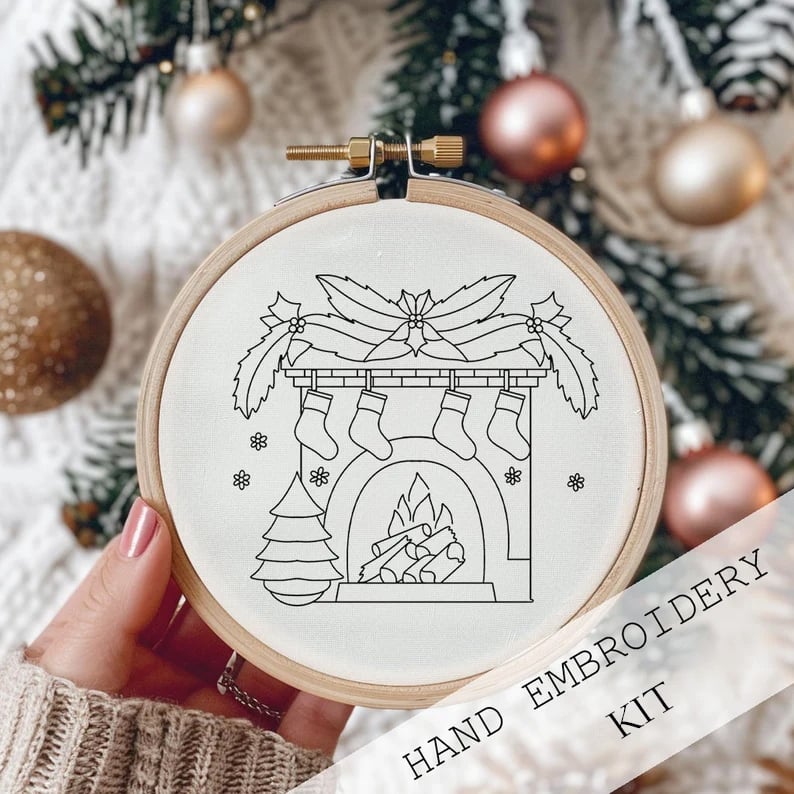 FrostHaven™ Winter Village Craft Kit – Create Cozy Holiday Magic Stitch by Stitching