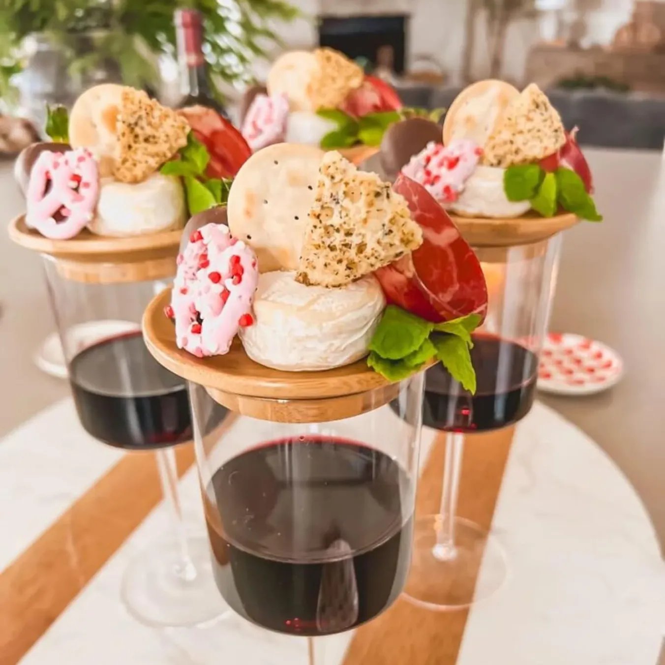 1+1 Free | WineTop™ - Wine Glass Charcuterie Lid