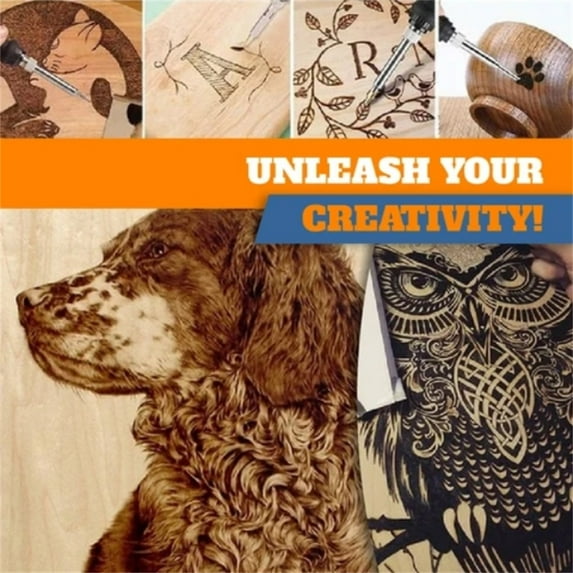 PyroCraft Pro™ - Professional Engraving Kit, Let your creativity run wild!