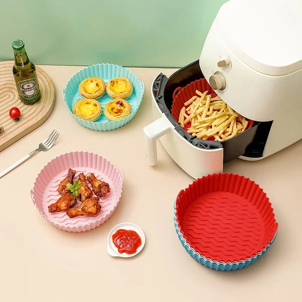 1+1 FREE | GreaseGuard™ Reusable Silicone Mold for Air Fryer