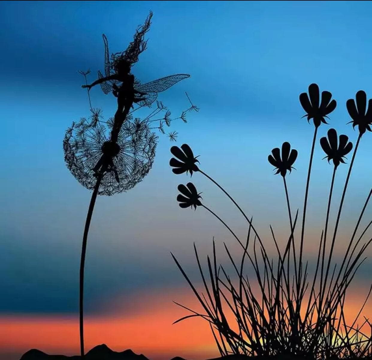 Dandelion Sculpture™ - Perfect wonderland garden decoration