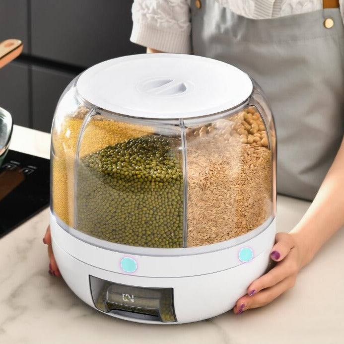 Grainix™ — Effortless Freshness and Instant Grain Access for a Functional Kitchen