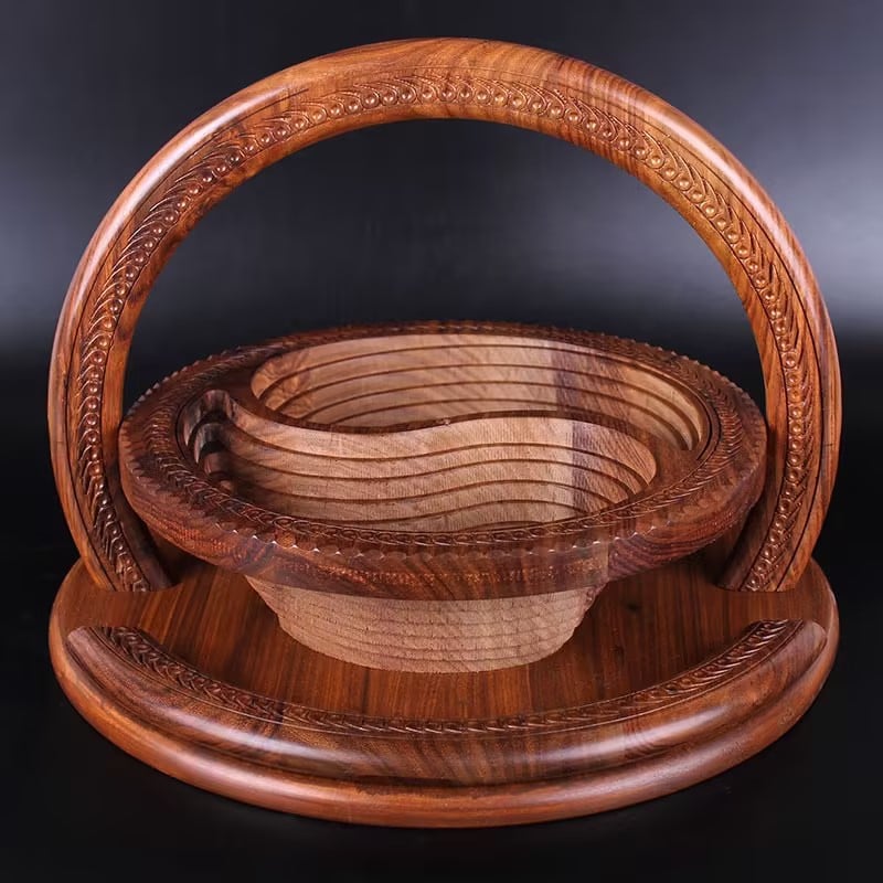 ArtisanoNest™ — Hand-Carved Walnut Beauty that Transforms Your Home with Elegant Warmth