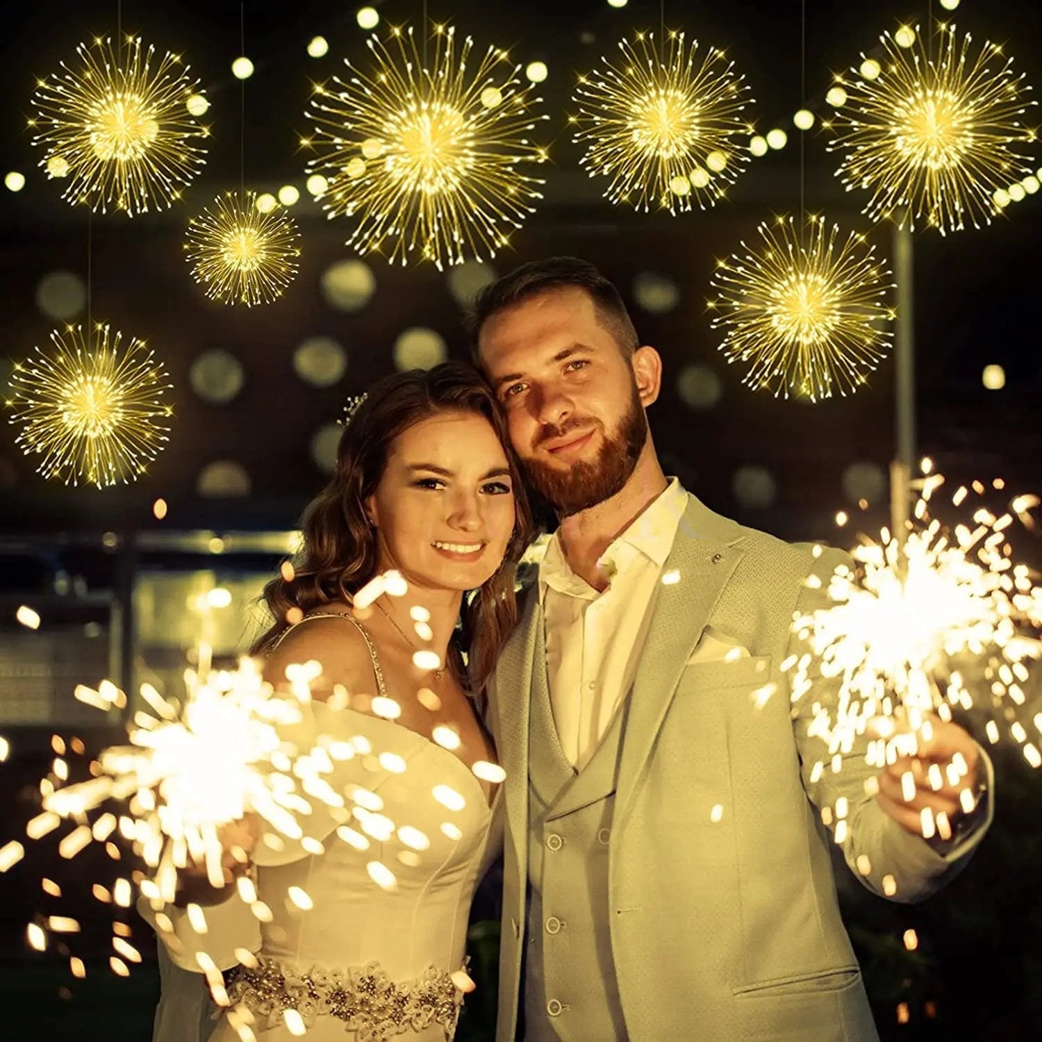 LumaBurst™ — Ignite magical memories with stunning star sparkle (120 lights)