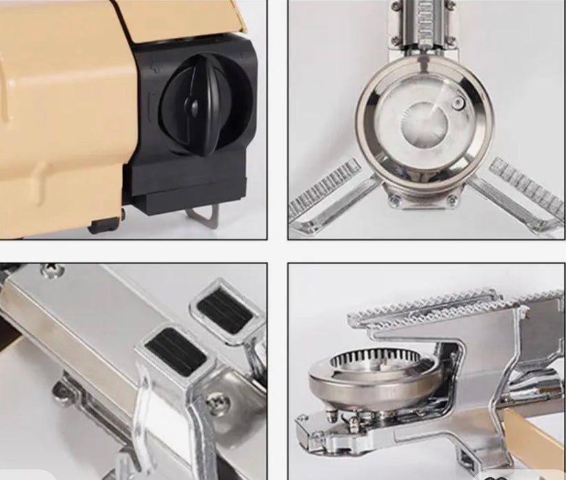 FlameFold™ - Compact Folding Spyder Camping Gas Stove