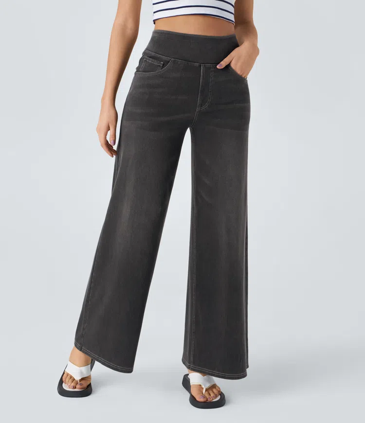 Mel™ - Comfortable High-Waisted Jeans