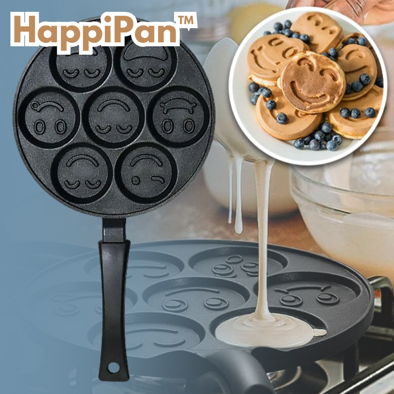HappiPan™ — Perfectly Shaped Smiley Pancakes for a Happy Start to the Day