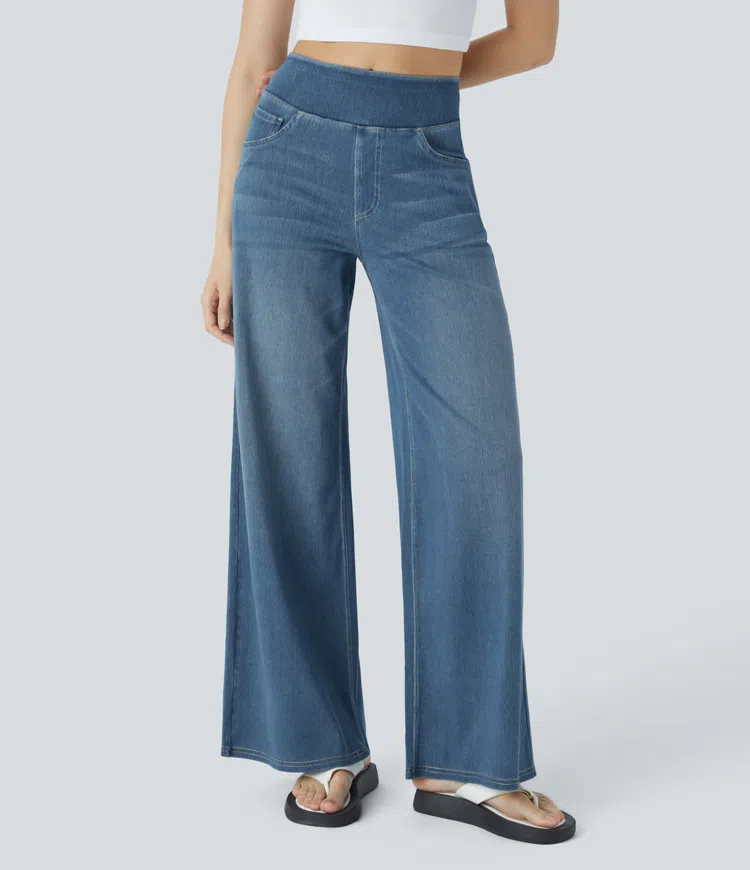 Mel™ - Comfortable High-Waisted Jeans