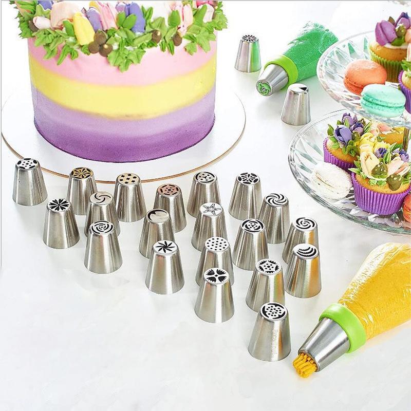 SilverCraft™ Piping Master Set — Create breathtaking cakes that turn heads