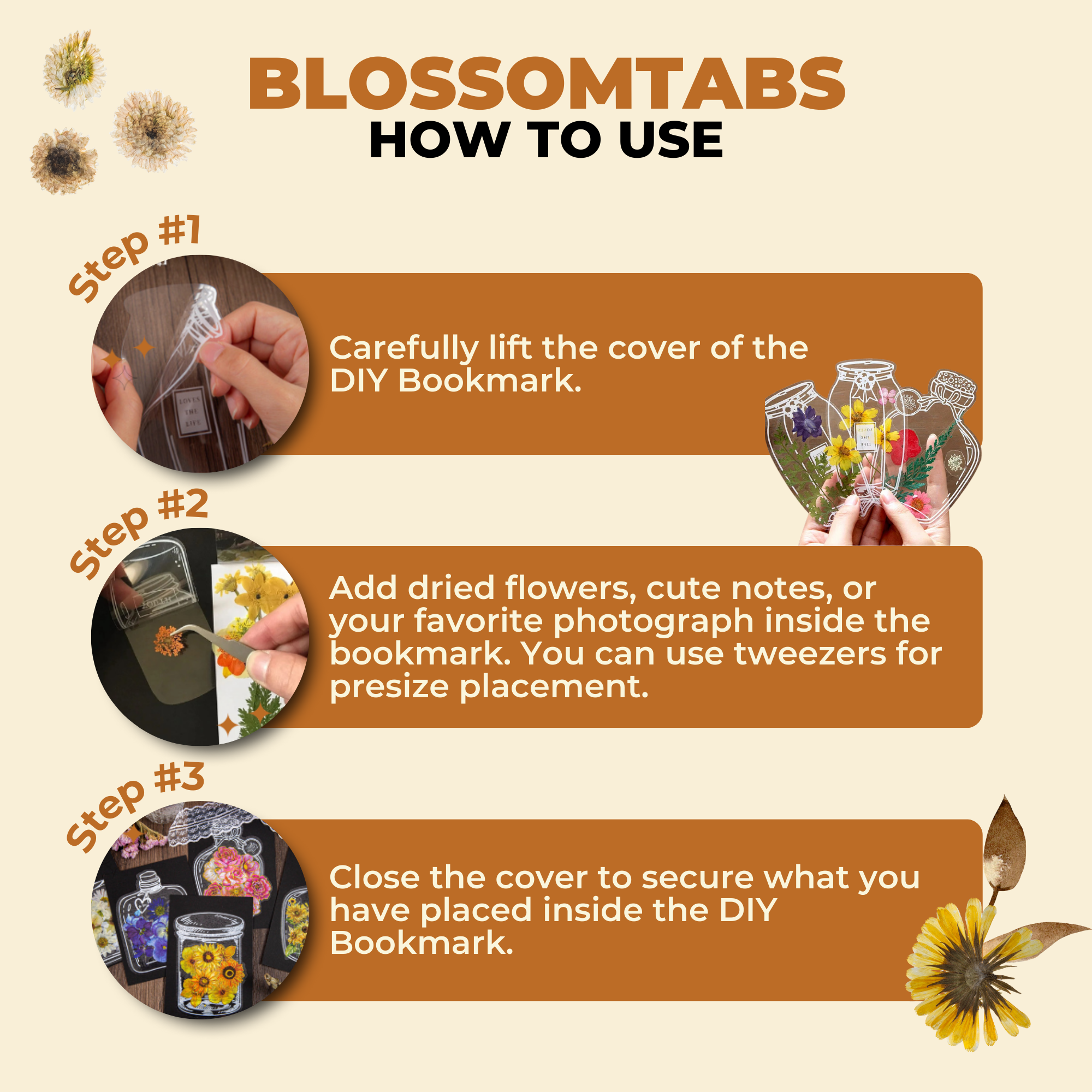 20+20 FREE | BlossomTabs™ — Turn any page into a beautiful keepsake you'll cherish