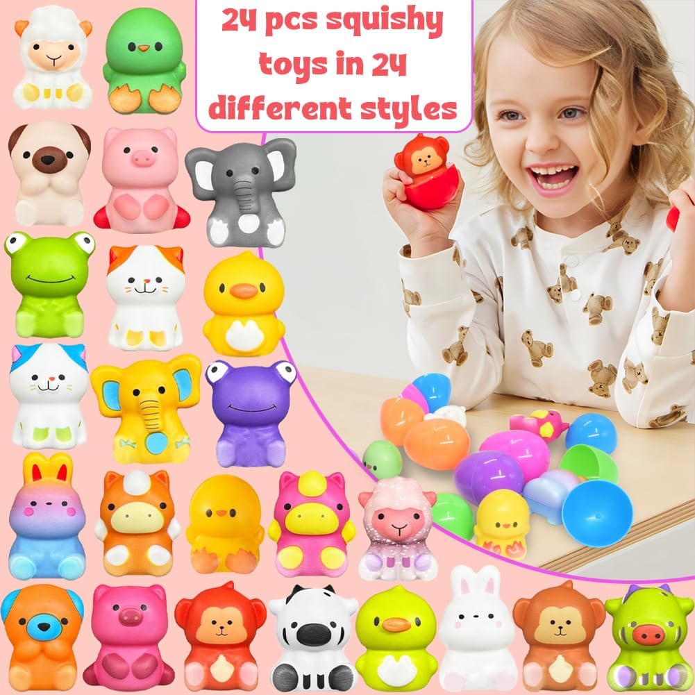 EggSquish™ - Squishy Animals In Colorful Surprise Eggs!