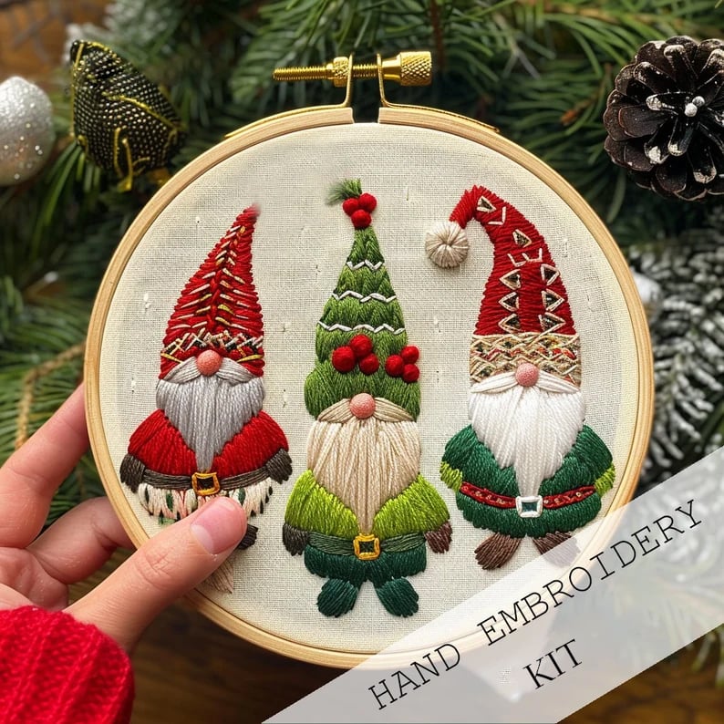 FrostHaven™ Winter Village Craft Kit – Create Cozy Holiday Magic Stitch by Stitching