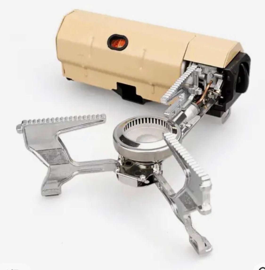FlameFold™ - Compact Folding Spyder Camping Gas Stove