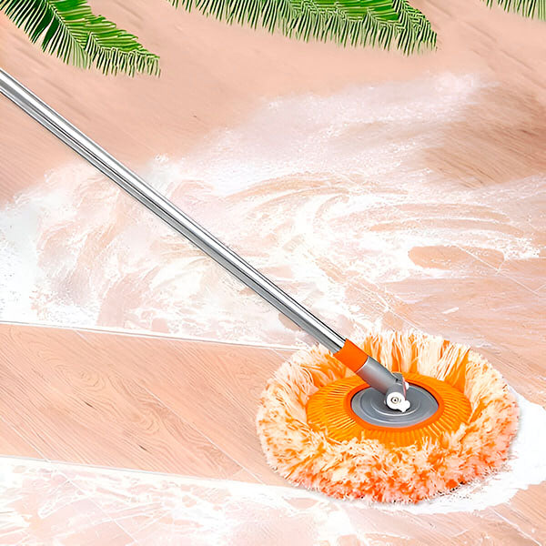GlideFlex™ Mop – Effortlessly cleans every corner without back pain